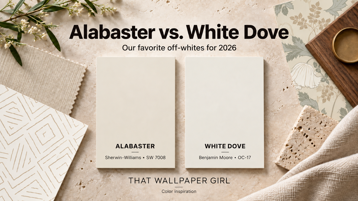 Alabaster vs White Dove Our Favorite Off White Paints for 2026