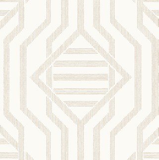 Essex Dark Blue Geometric Wallpaper wallpaper