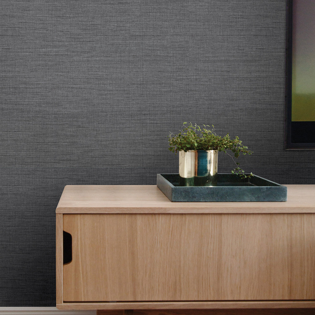 Essence Linen Texture Wallpaper wallpaper detail or room view