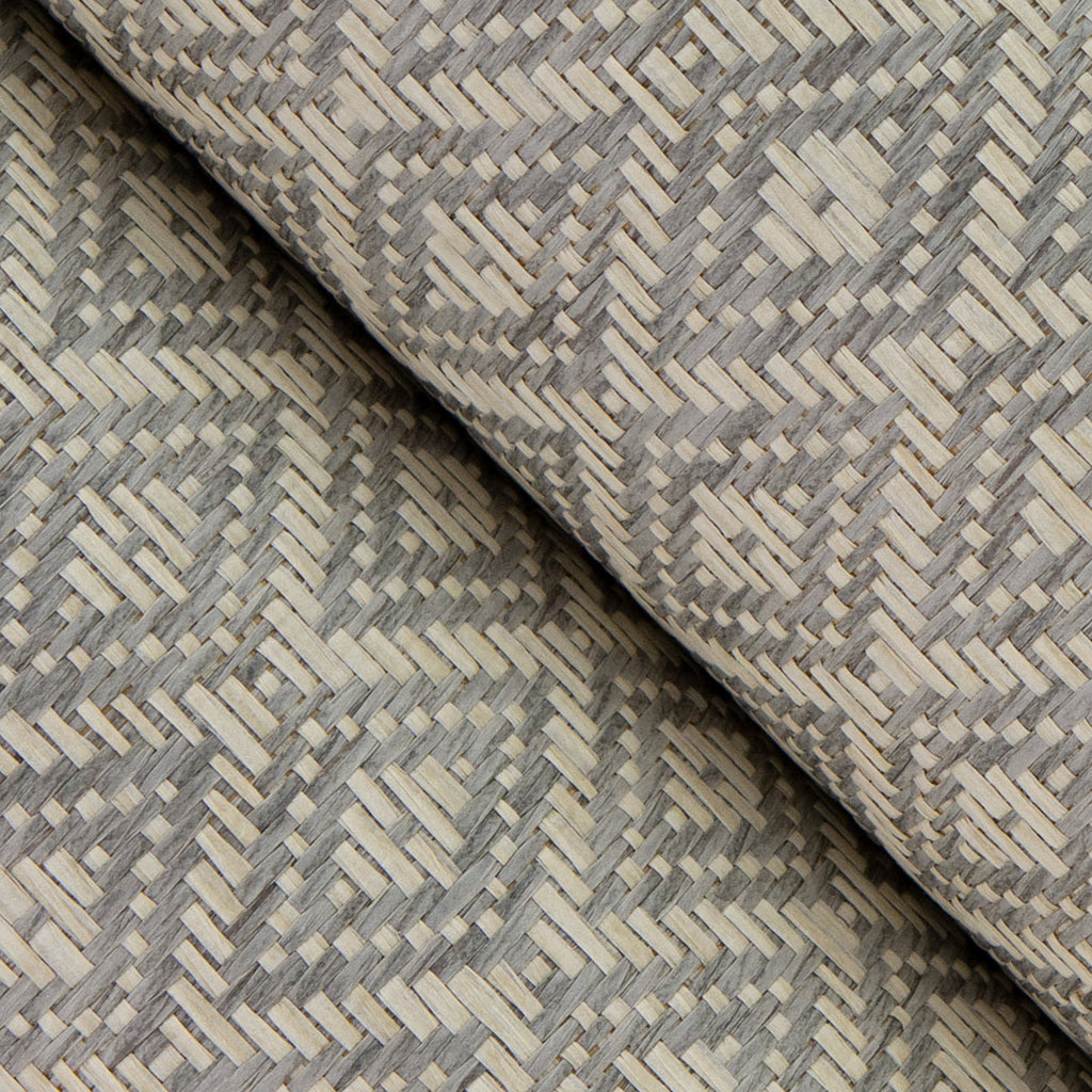 Hui Paper Weave Wallpaper wallpaper detail or room view
