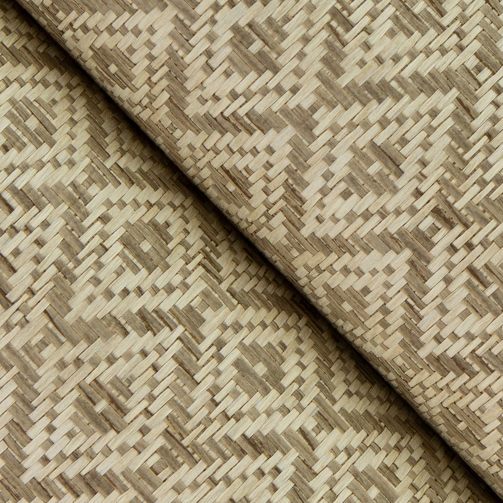 Hui Paper Weave Wallpaper wallpaper detail or room view