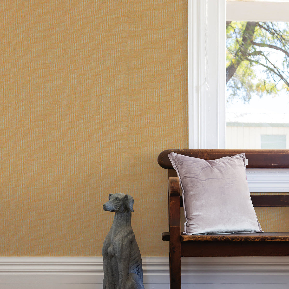 Qiaohui Petite Weave Wallpaper wallpaper detail or room view