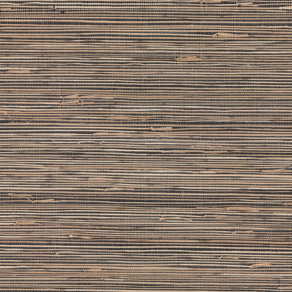 Anhui Grasscloth Wallpaper in Black