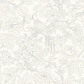 Beaufort Peony Chinoiserie Wallpaper in Dove