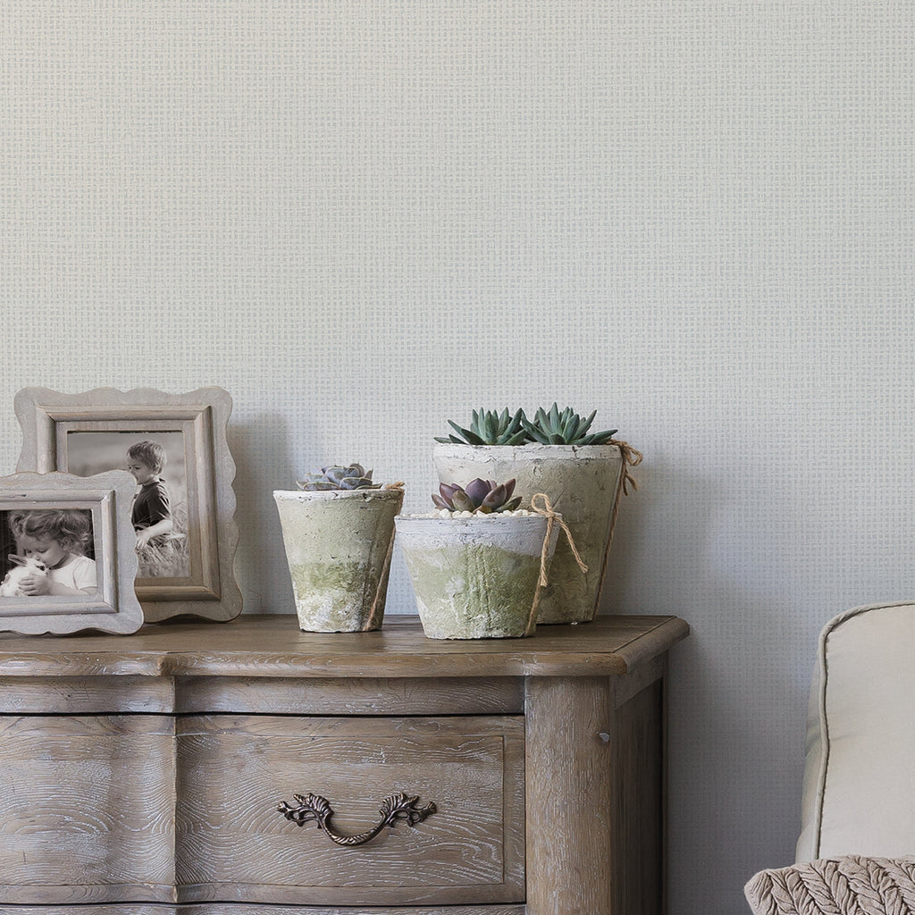 Marblehead Basket Weave Wallpaper wallpaper detail or room view