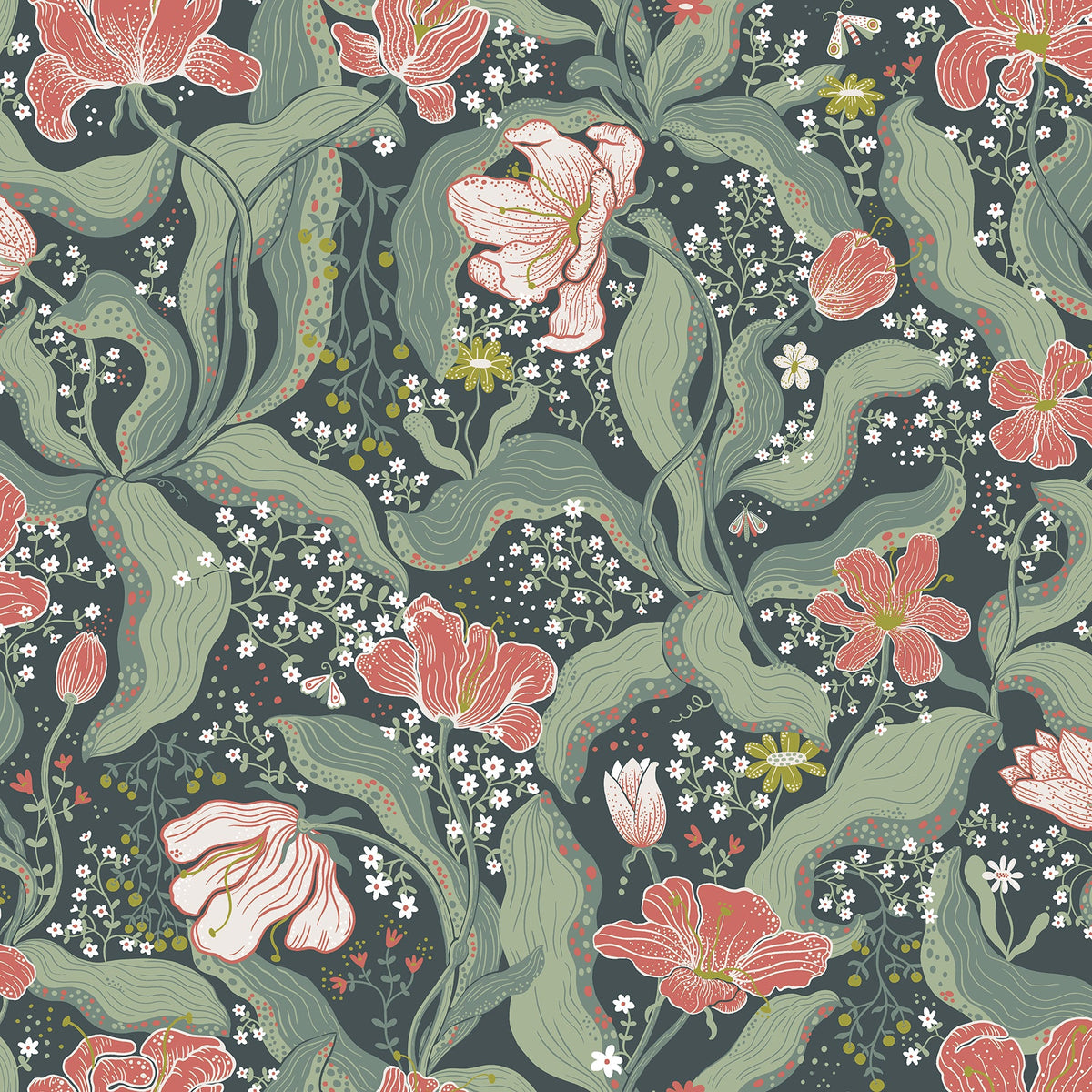 Bodri Tulip Garden Wallpaper wallpaper detail or room view