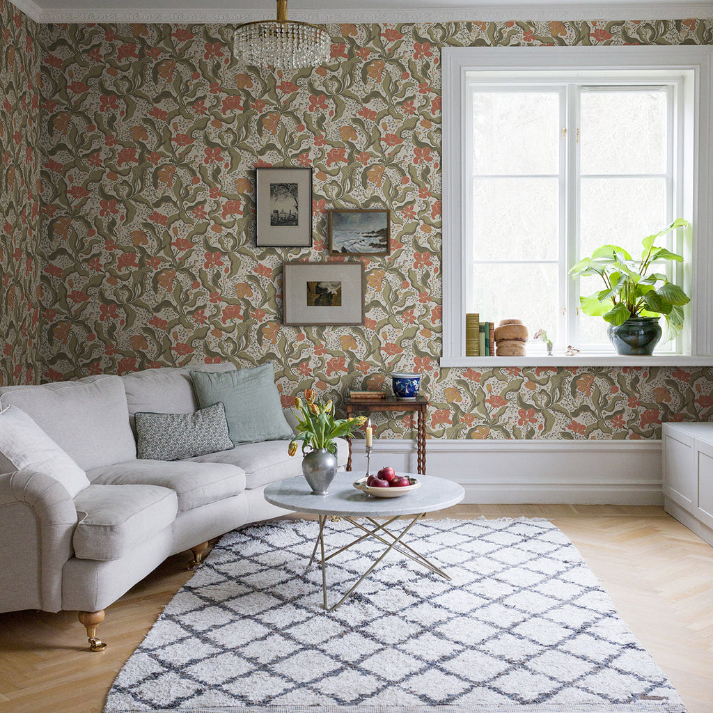 Bodri Tulip Garden Wallpaper wallpaper detail or room view