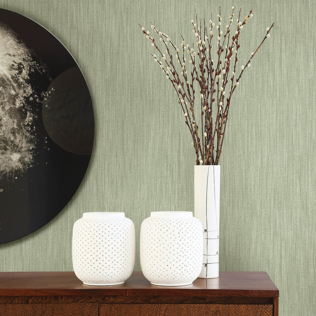 Chiniile Linen Texture Wallpaper wallpaper detail or room view