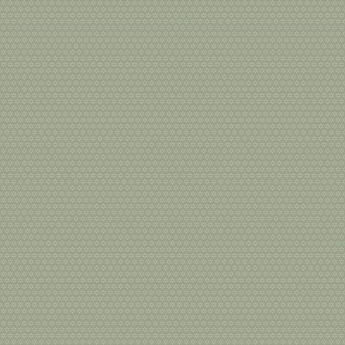 Starwart Miniature Floral Wallpaper in Sage