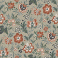 Athena Floral Wallpaper in Beige