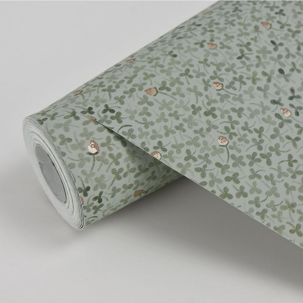 Lark Botanical Wallpaper wallpaper detail or room view