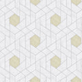 Granada Wallpaper in Silver