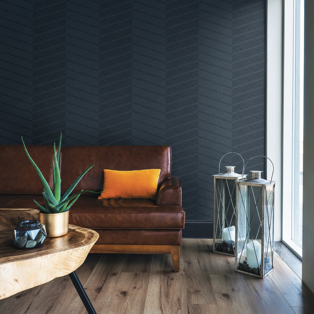 Aspen Chevron Wallpaper wallpaper detail or room view