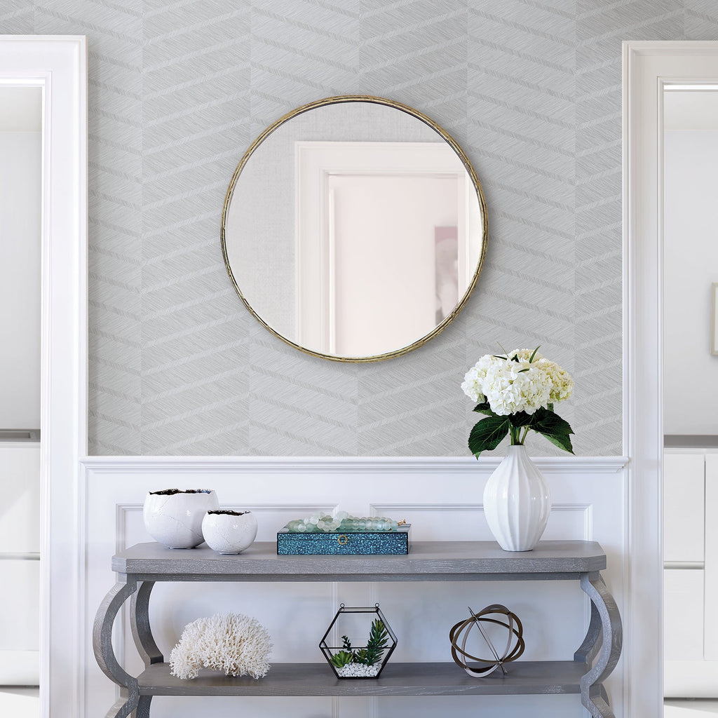 Aspen Chevron Wallpaper wallpaper detail or room view