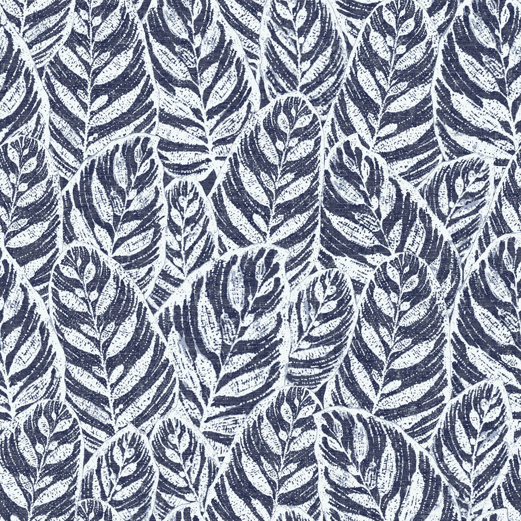 Del Wallpaper in Indigo