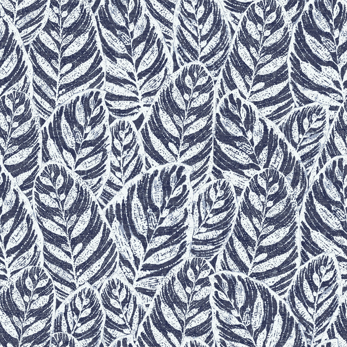 Del Wallpaper in Indigo