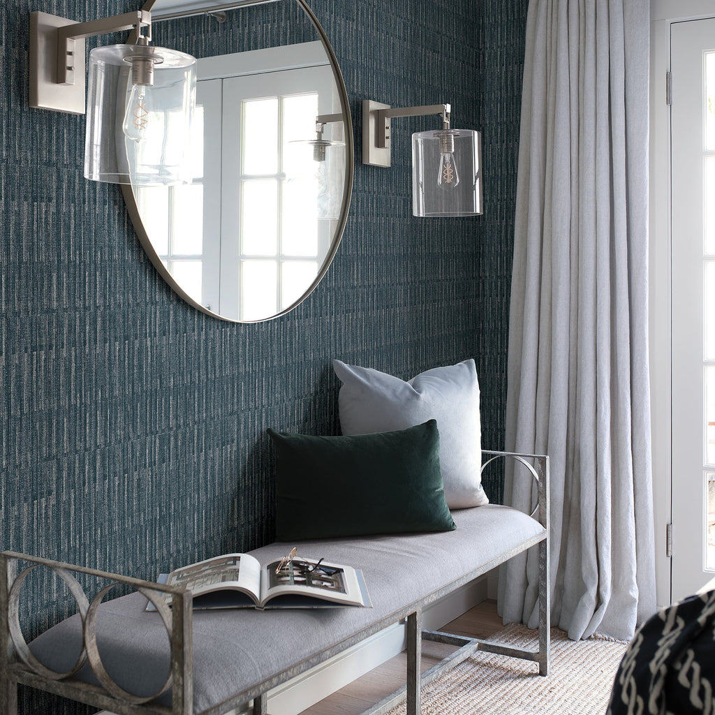 Brixton Wallpaper wallpaper detail or room view