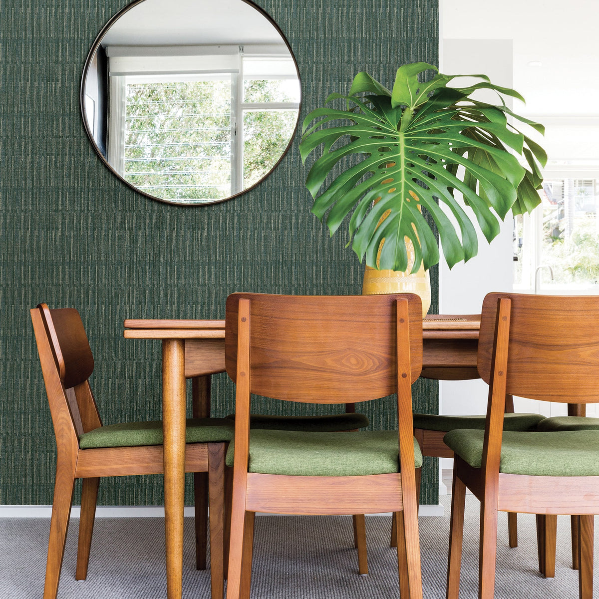 Brixton Wallpaper wallpaper detail or room view
