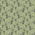 Robert Clover Wallpaper in Green