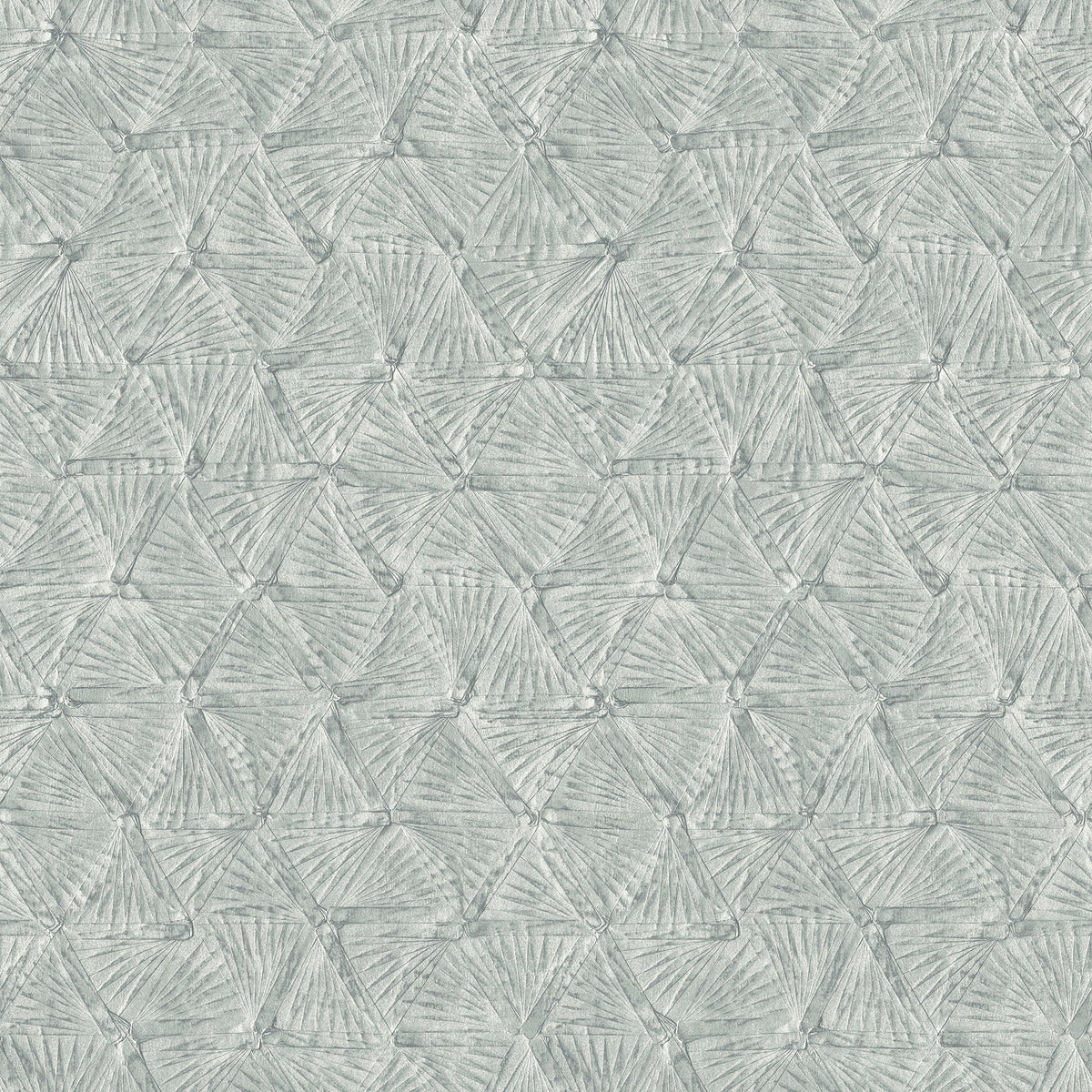 Wright Textured Triangle Wallpaper in Slate