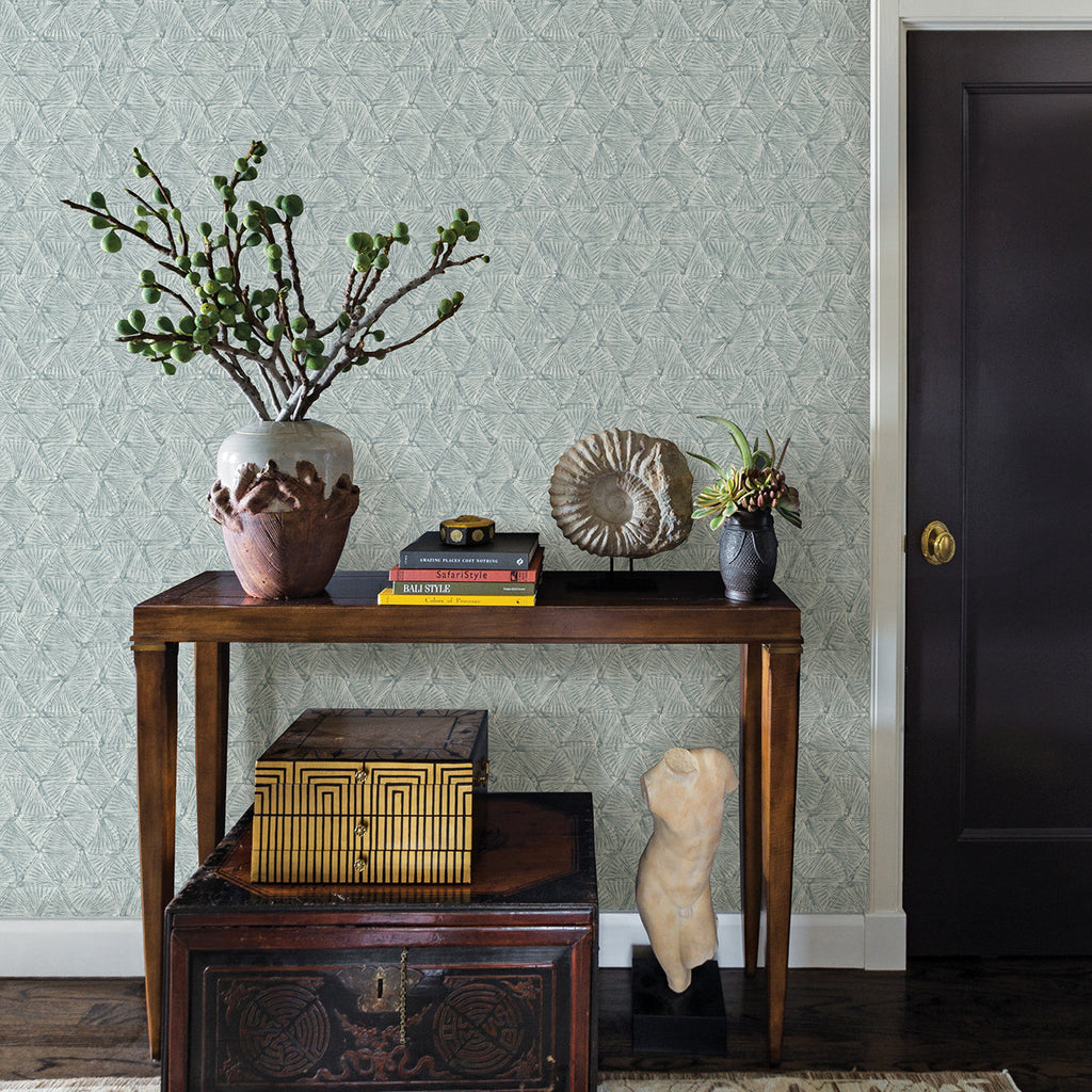 Wright Textured Triangle Wallpaper wallpaper detail or room view