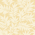 Morris Leaf Wallpaper in Yellow