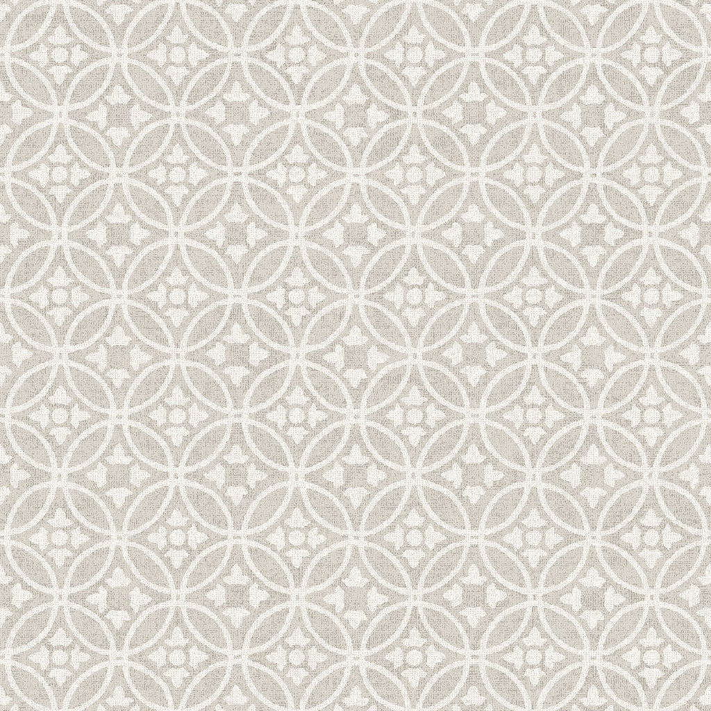 Larsson Ogee Wallpaper in Grey