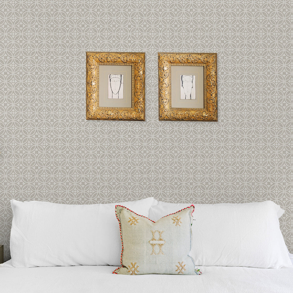 Larsson Ogee Wallpaper wallpaper detail or room view