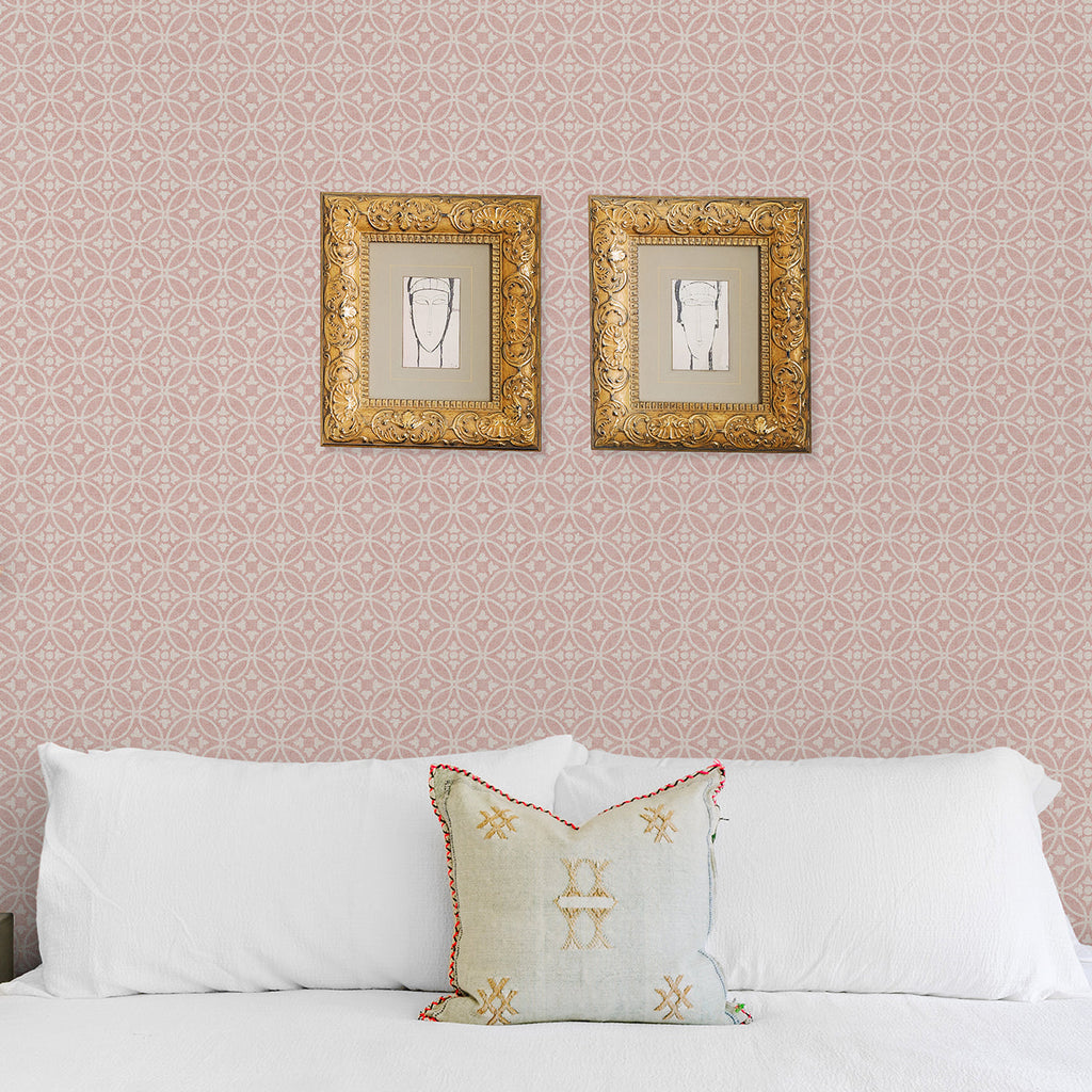 Larsson Ogee Wallpaper wallpaper detail or room view