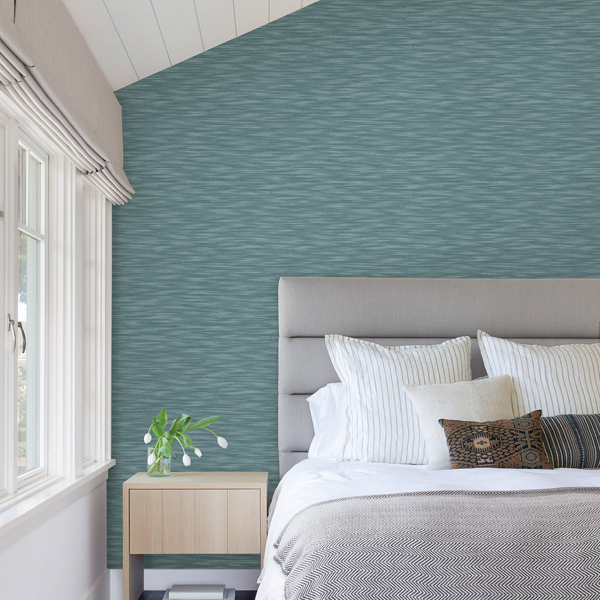 Benson Variegated Stripe Wallpaper wallpaper detail or room view