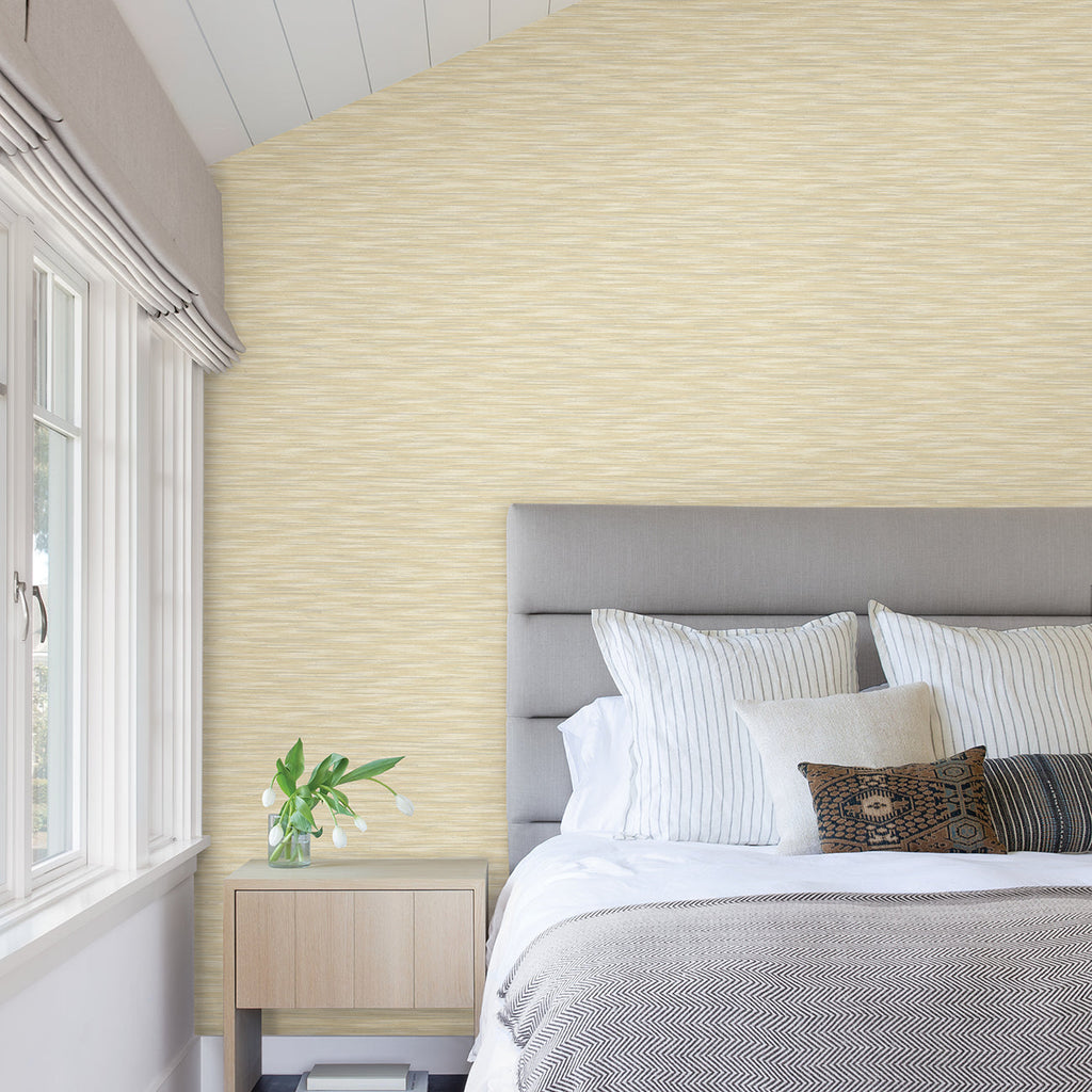 Benson Variegated Stripe Wallpaper wallpaper detail or room view