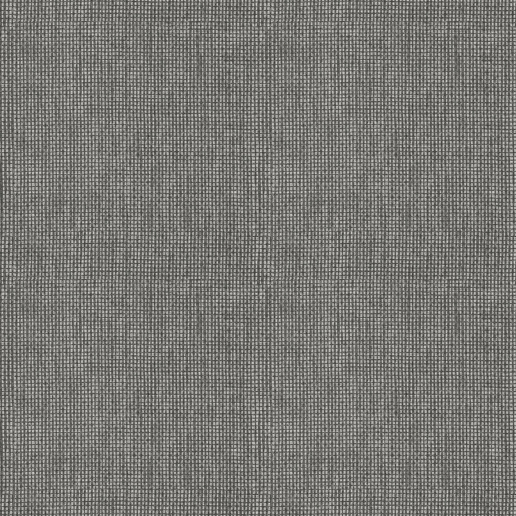 Dunstan Basketweave Wallpaper in Black