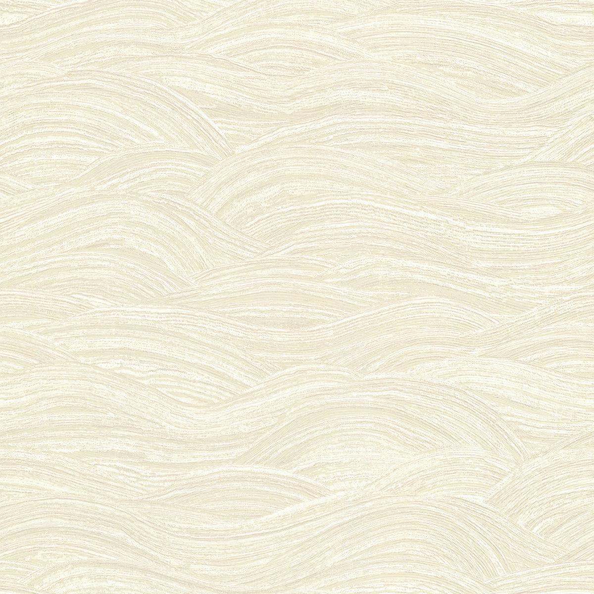 Leith Zen Waves Wallpaper in Cream