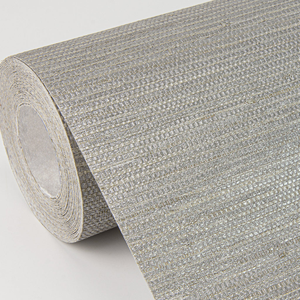 Liaohe Raffia Grasscloth Wallpaper wallpaper detail or room view