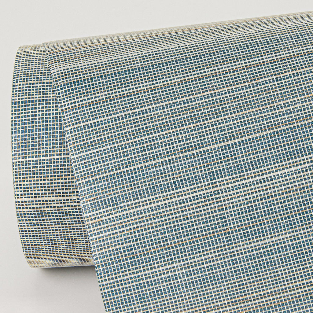 Mai Abaca Grasscloth Wallpaper wallpaper detail or room view