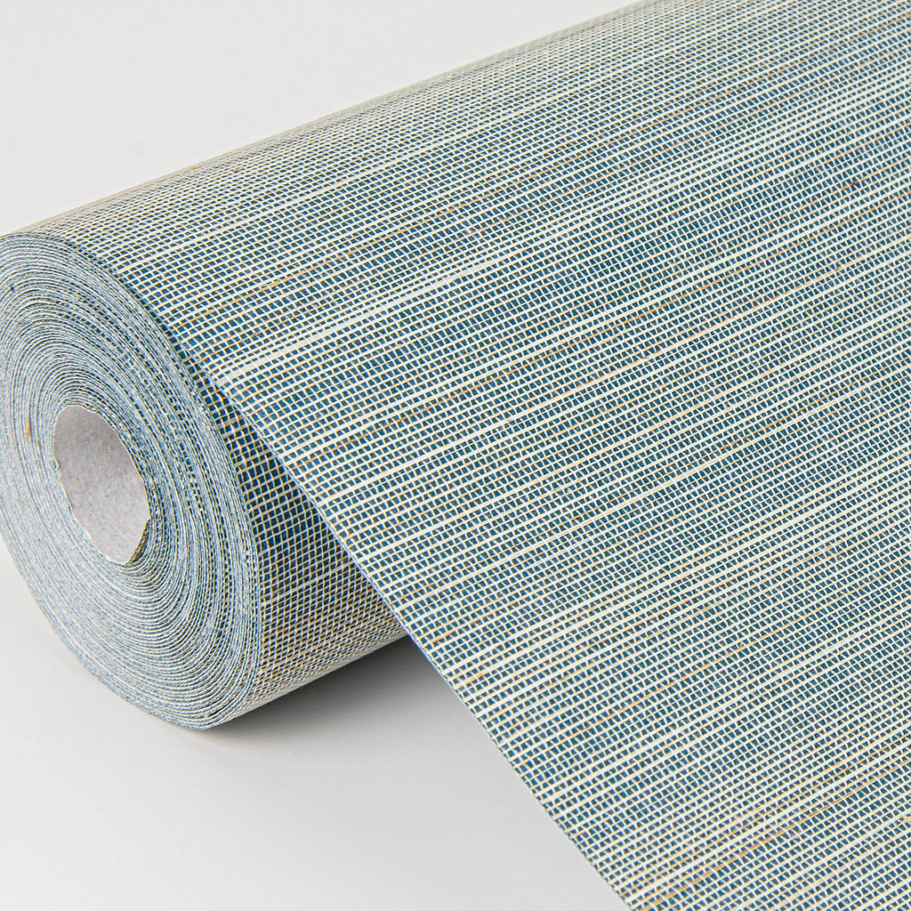 Mai Abaca Grasscloth Wallpaper wallpaper detail or room view