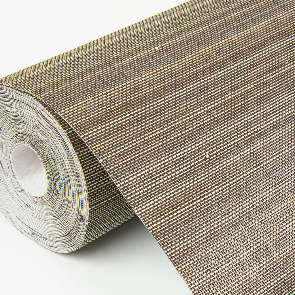 Mai Abaca Grasscloth Wallpaper wallpaper detail or room view