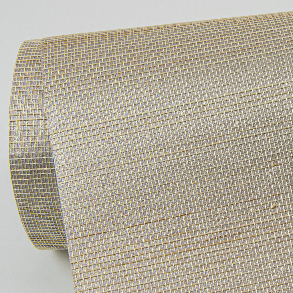 Mai Abaca Grasscloth Wallpaper wallpaper detail or room view