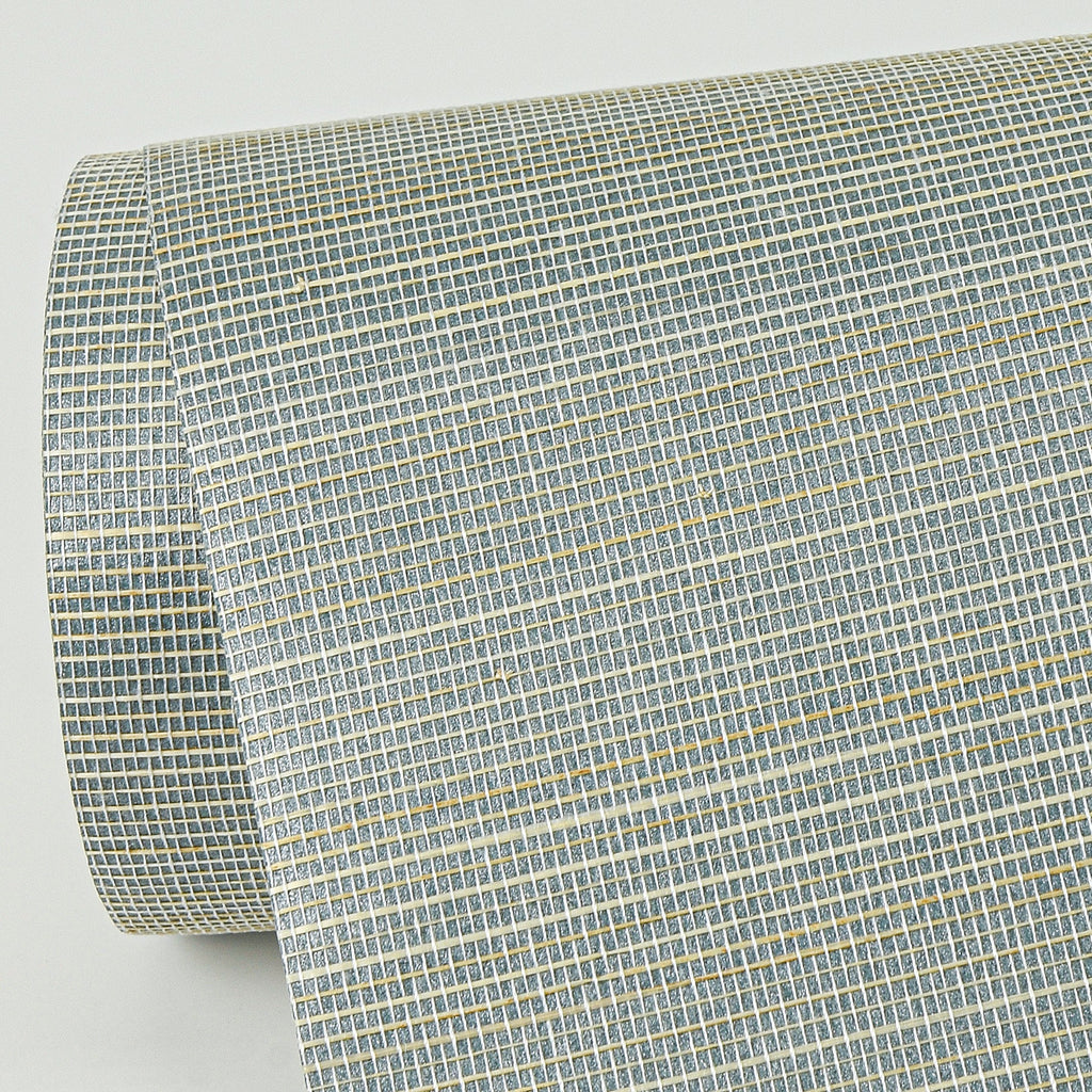 Mai Abaca Grasscloth Wallpaper wallpaper detail or room view
