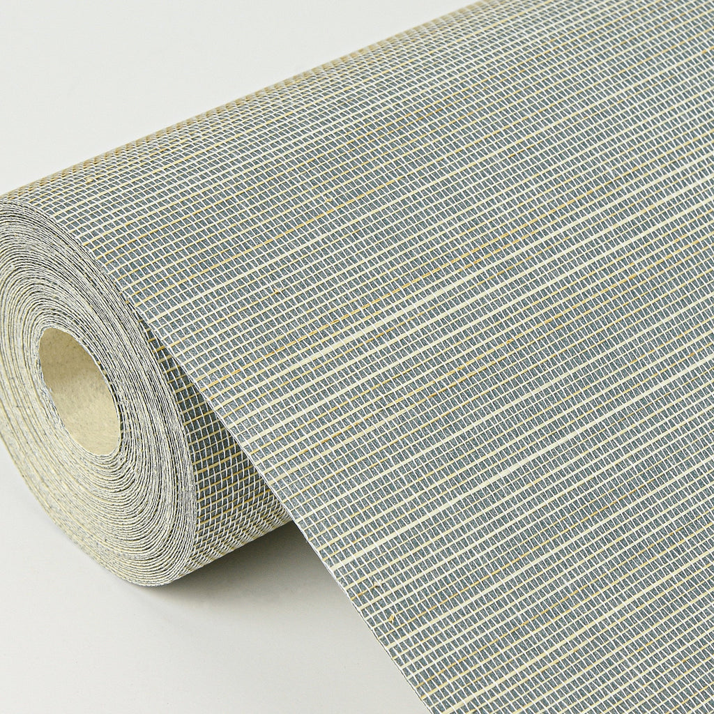 Mai Abaca Grasscloth Wallpaper wallpaper detail or room view