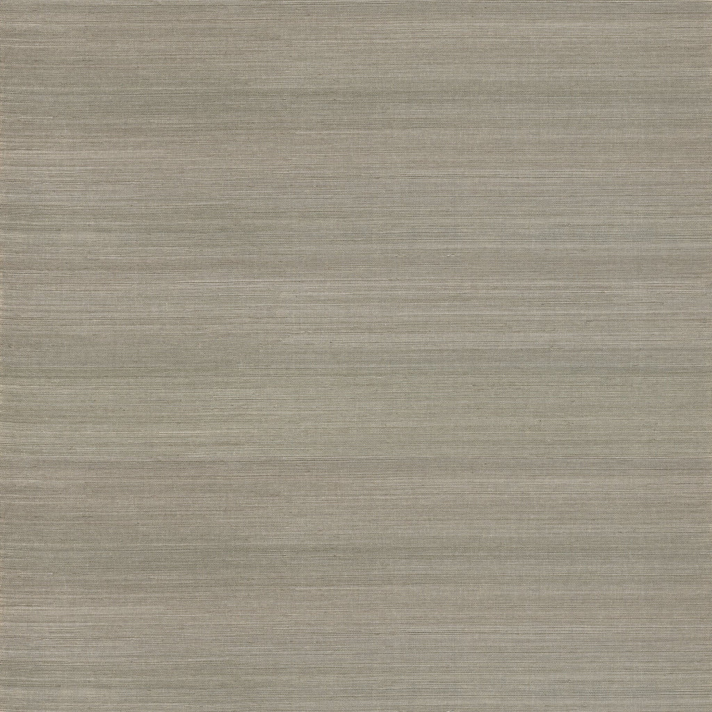 Caihon Sisal Grasscloth Wallpaper in Silver