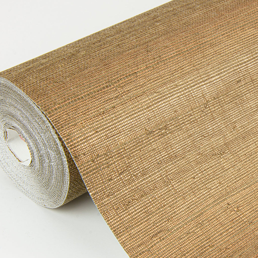 Caihon Sisal Grasscloth Wallpaper wallpaper detail or room view