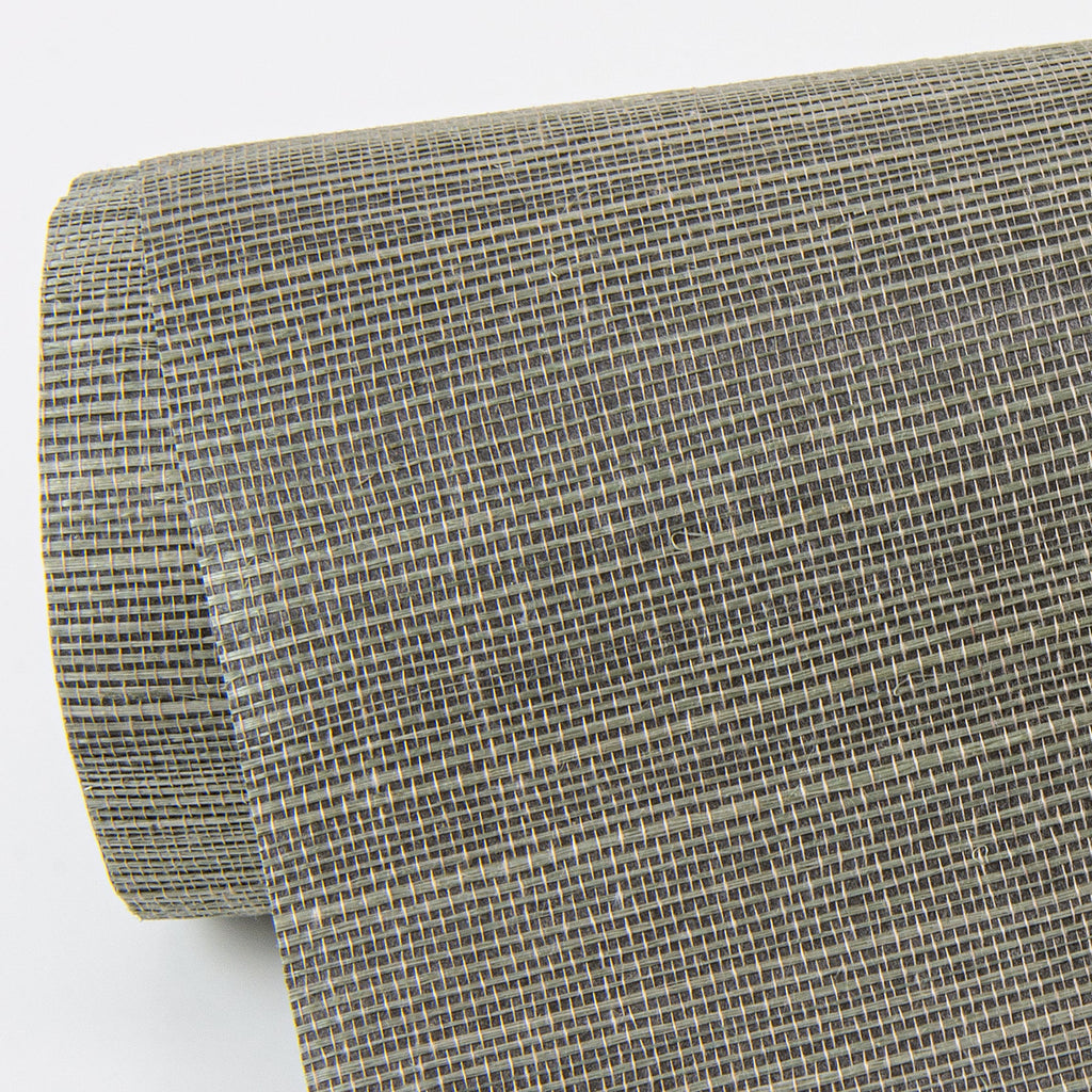 Caihon Sisal Grasscloth Wallpaper wallpaper detail or room view