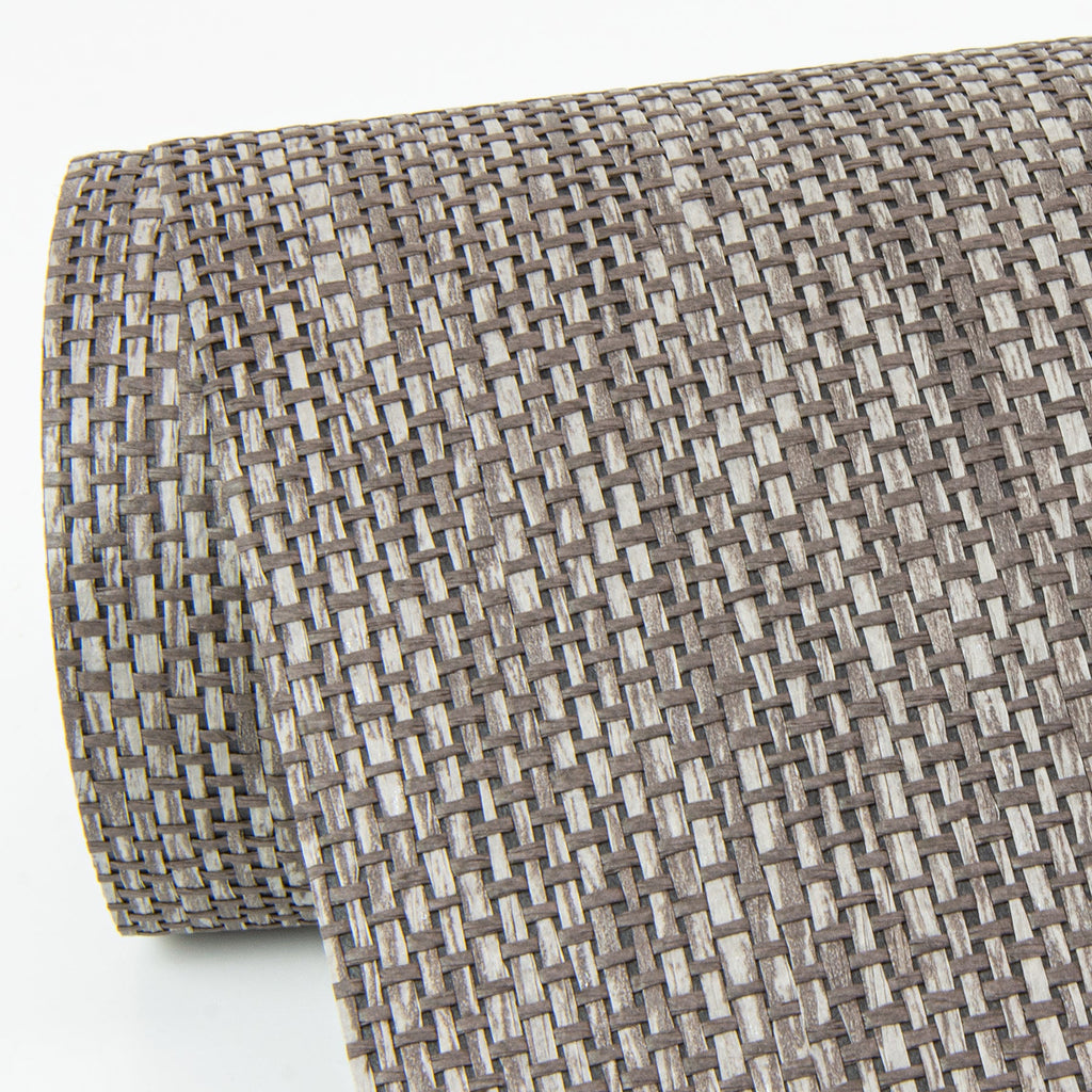 Jia Paper Weave Grasscloth Wallpaper wallpaper detail or room view