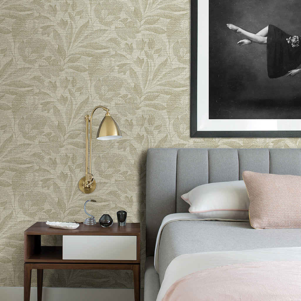 Lei Leaf Wallpaper wallpaper detail or room view