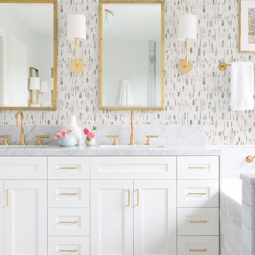 Dwell Brushstrokes Wallpaper wallpaper detail or room view
