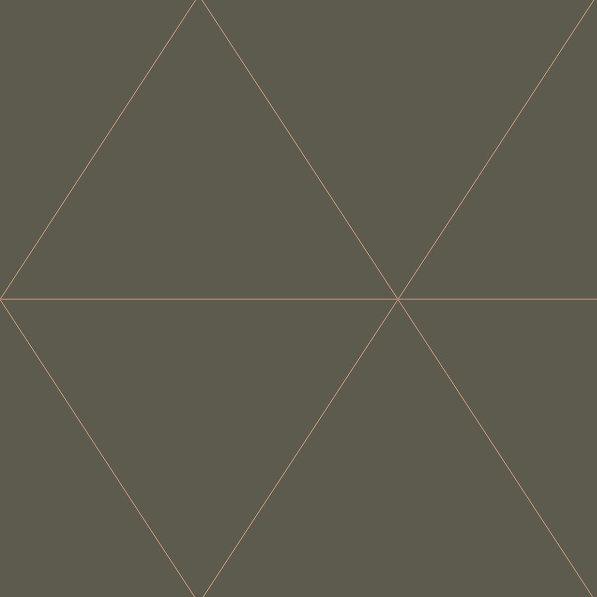 Twilight Geometric Wallpaper in Grey