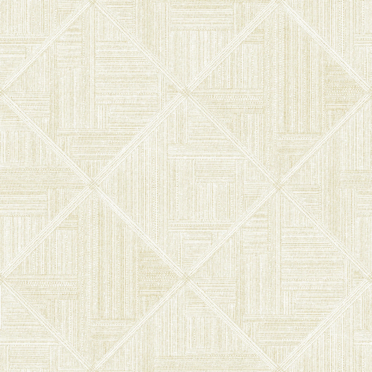 Cade Geometric Wallpaper in Yellow