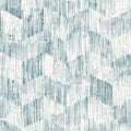 Demi Distressed Wallpaper in Teal