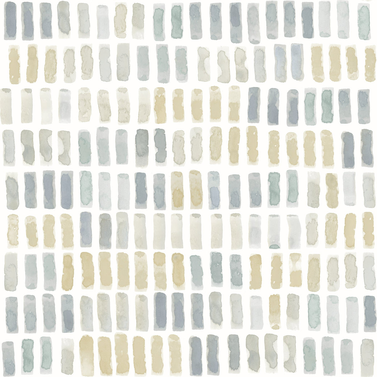 Brynne Watercolor Wallpaper in Yellow